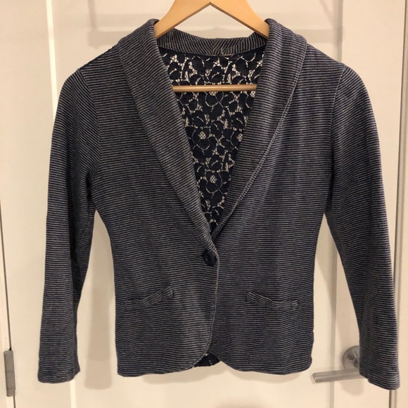 Blazer with lace back - Picture 1 of 2